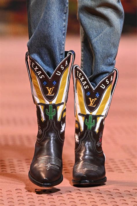 lv tall boots|louis vuitton cowboy boots.